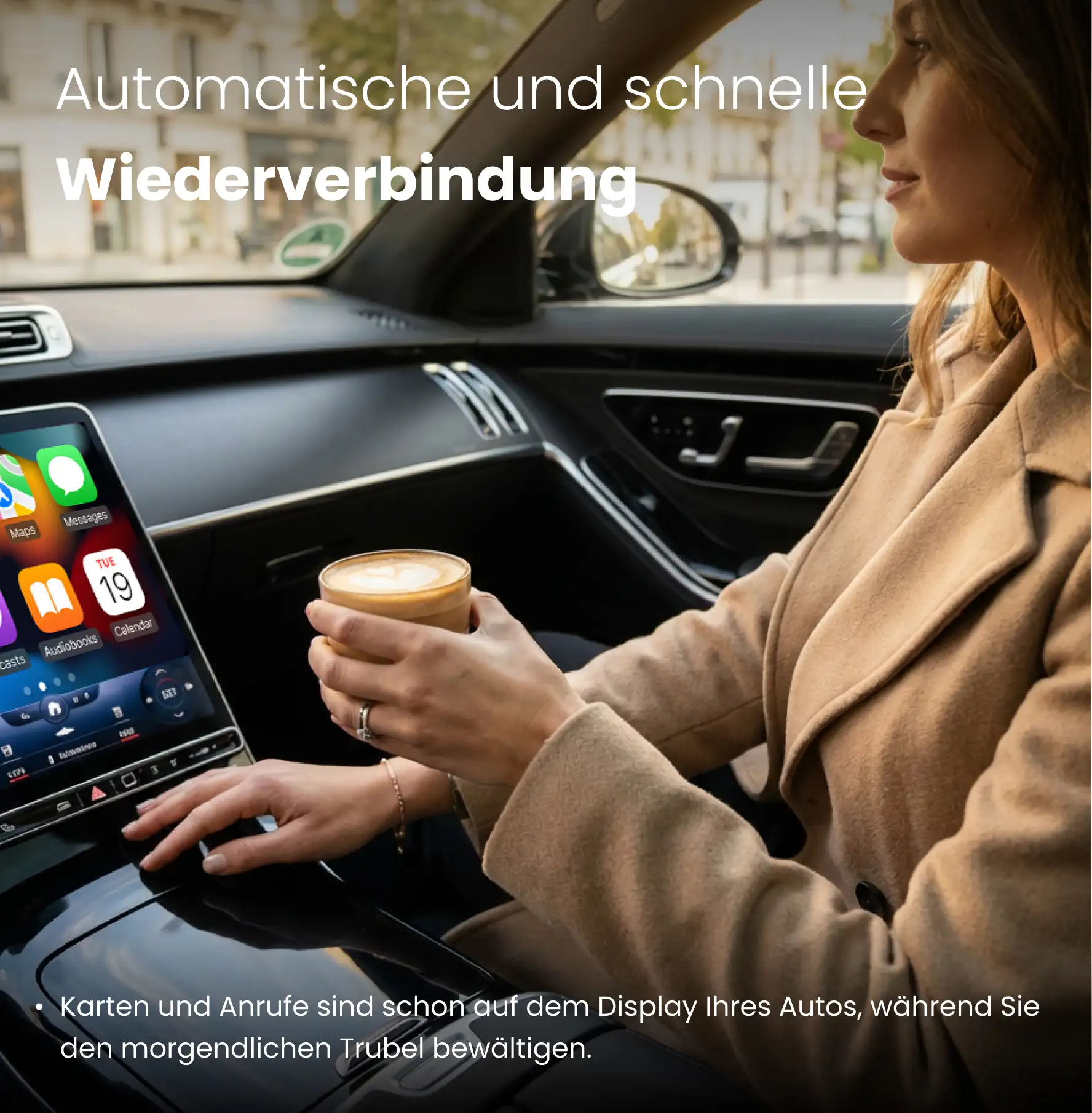Ottocast® Mini Pico Wireless CarPlay und Android Auto Adapter - Image 5