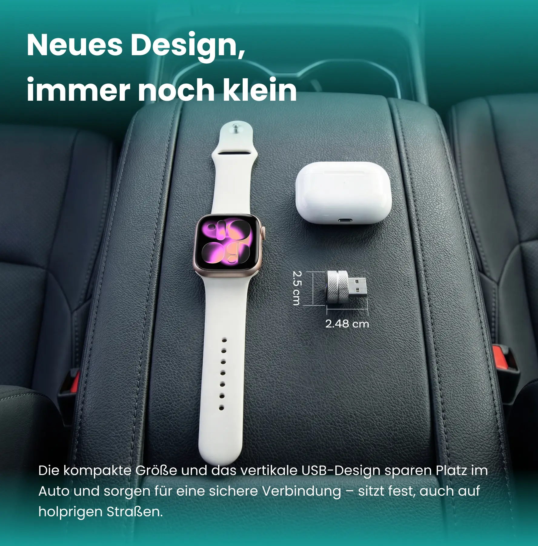 ⏳ 12-Stunden-Blitzangebot! Nicht verpassen! 💥Ottocast® Mini Tube Wireless CarPlay und Android Auto Adapter - Image 6