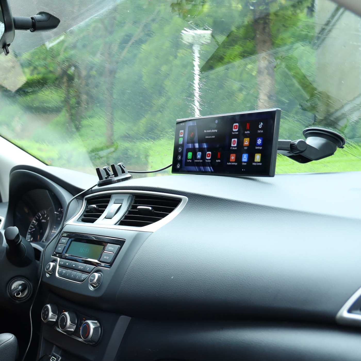 Ottocast® ScreenFlow Wireless CarPlay und Android Auto Display - Image 11