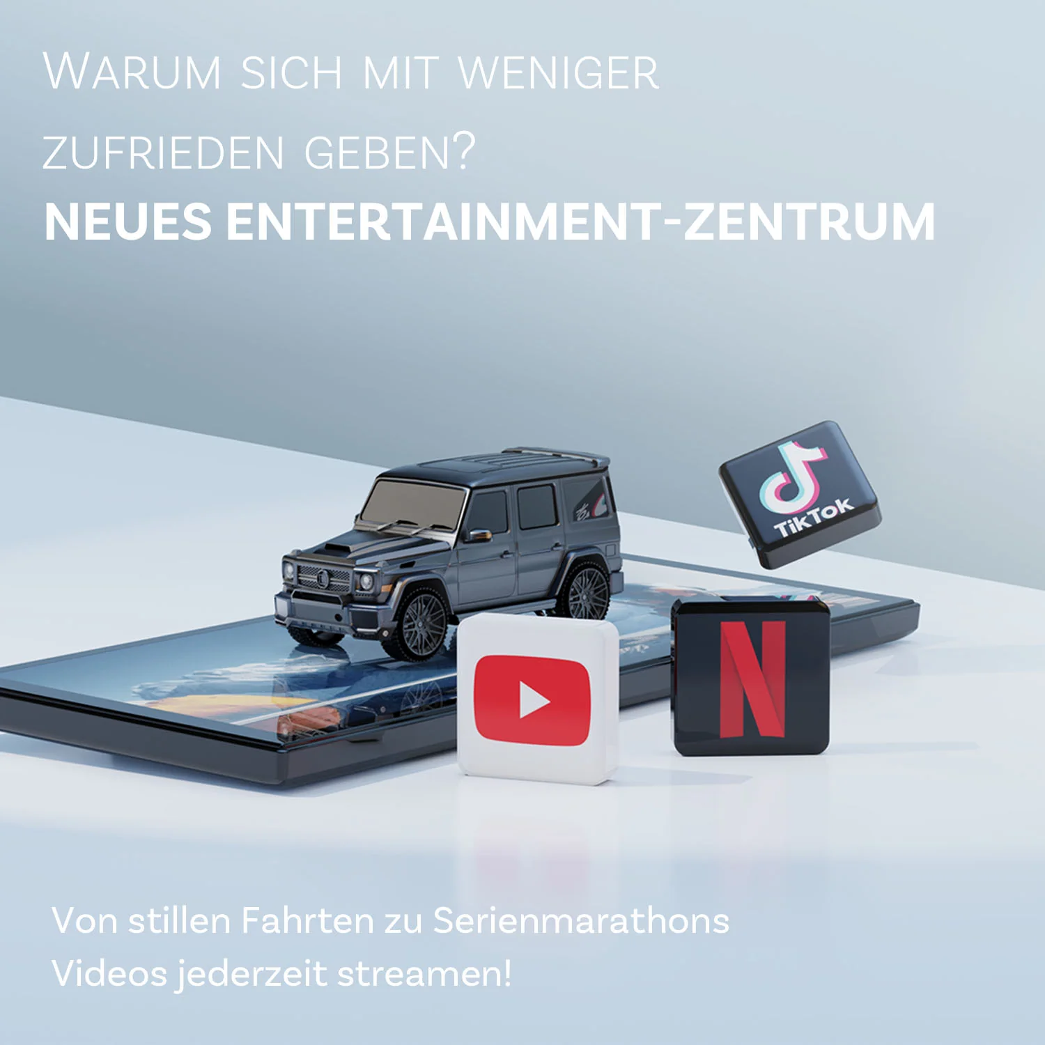 Ottocast® ScreenFlow Wireless CarPlay und Android Auto Display - Image 6
