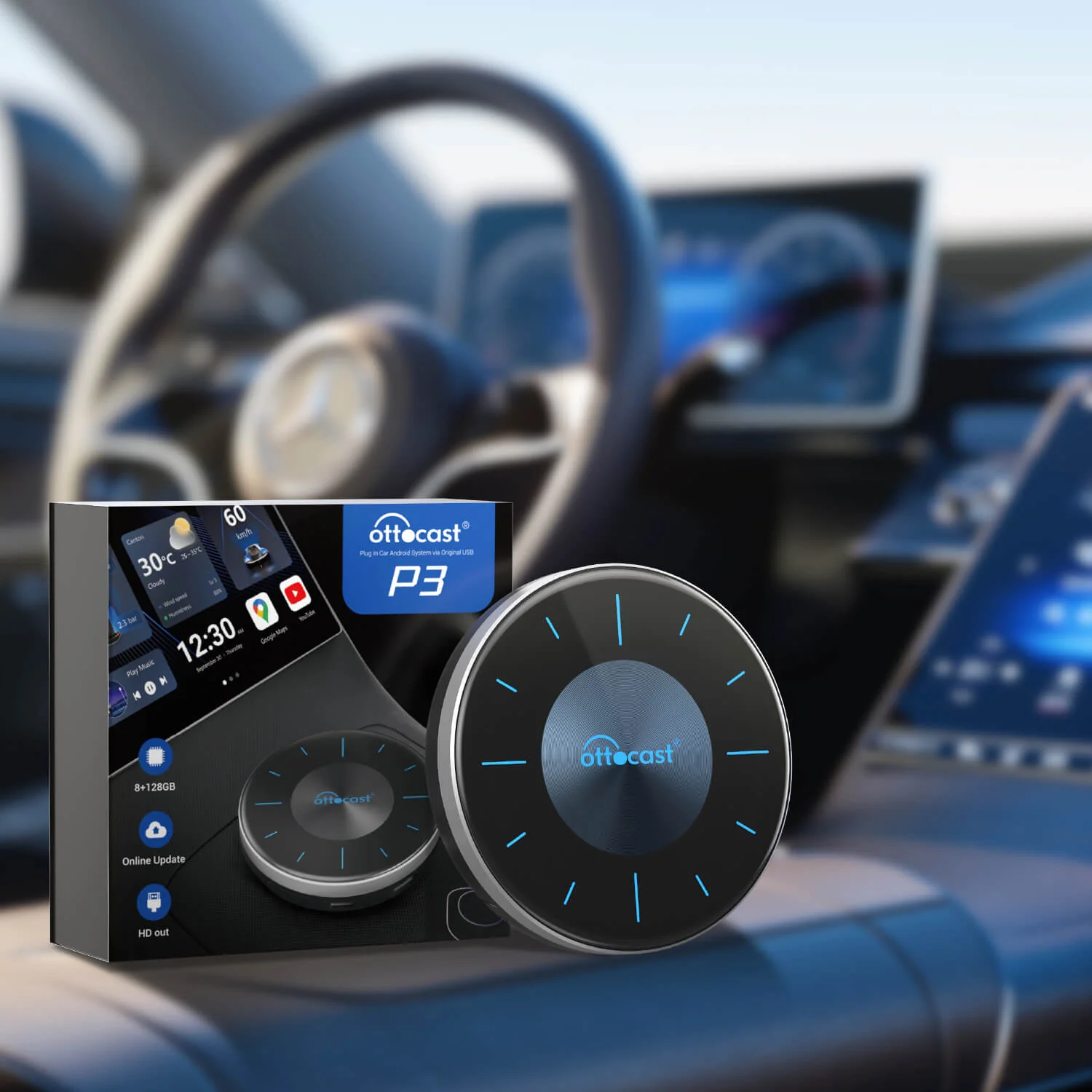 OttoAibox P3 CarPlay AI Box - Image 12