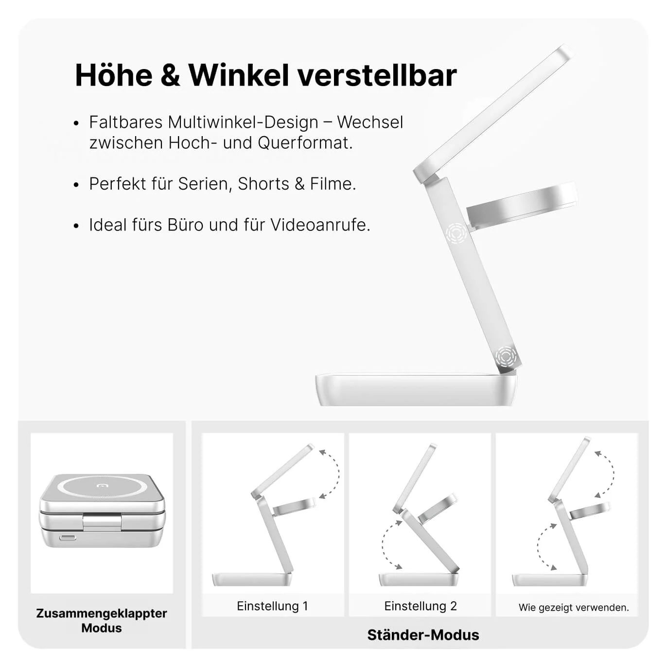 Magnetische kabellose 3-in-1-Ladestation - Image 6