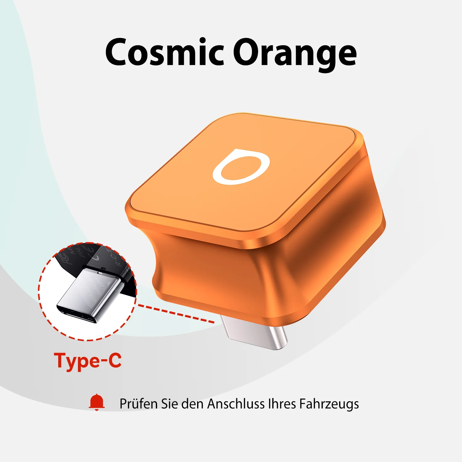 Ottocast® Mini Cube 3.0 Adapter – Cosmic Orange Sonderedition - Image 24