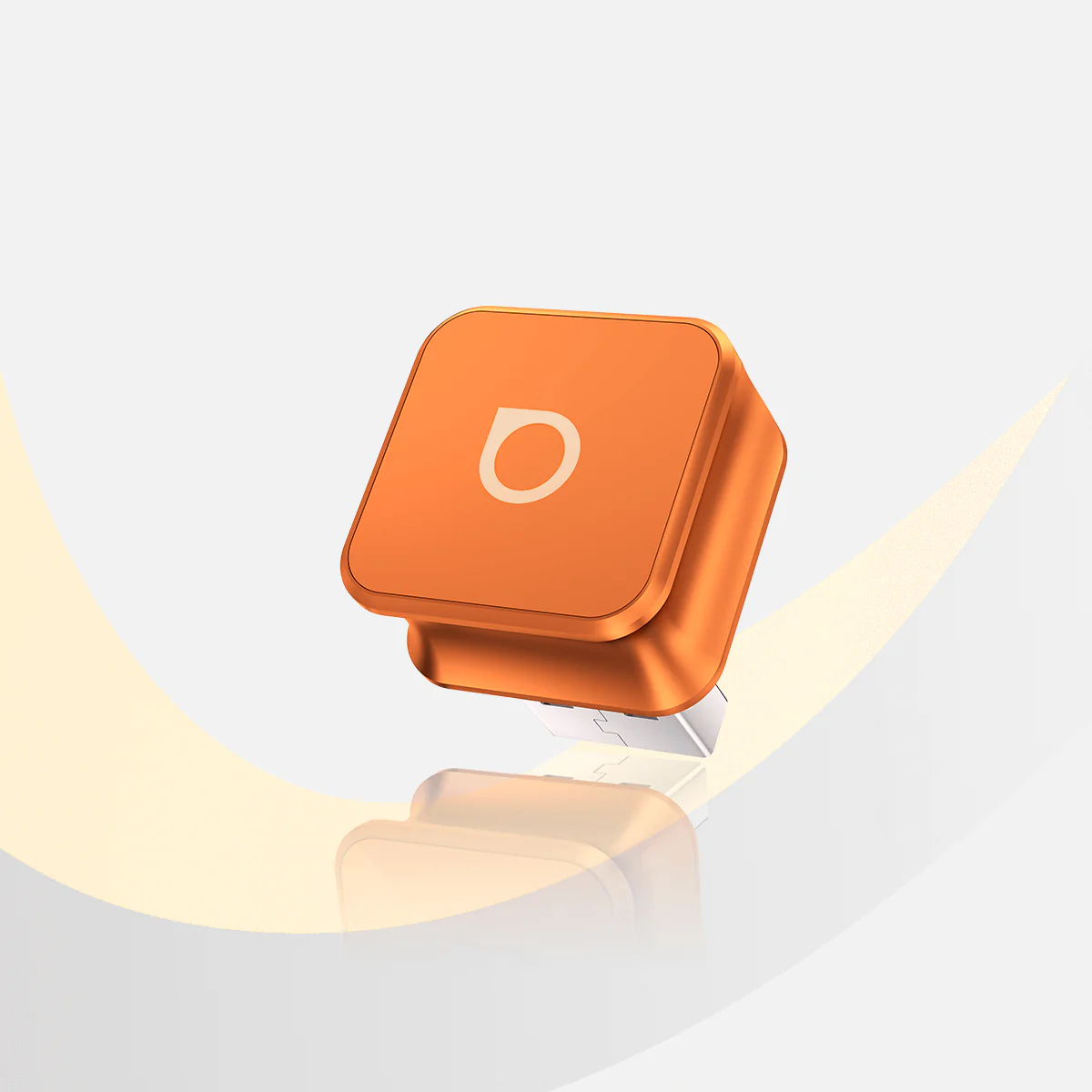 Ottocast® Mini Cube 3.0 Adapter – Cosmic Orange Sonderedition - Image 6