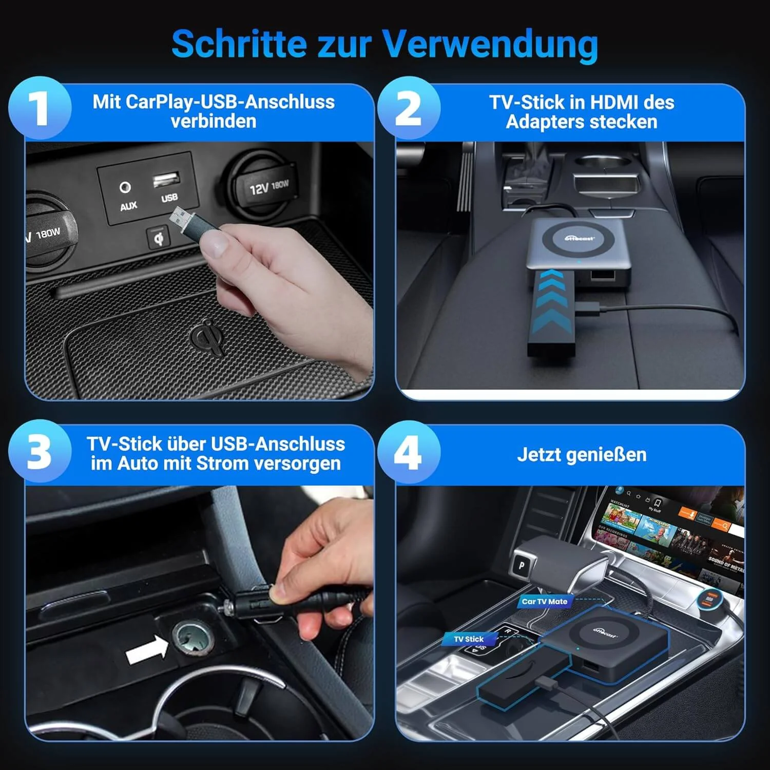 ⏳ 12-Stunden-Blitzangebot! Nicht verpassen! 💥Car TV Mate Pro - Image 7