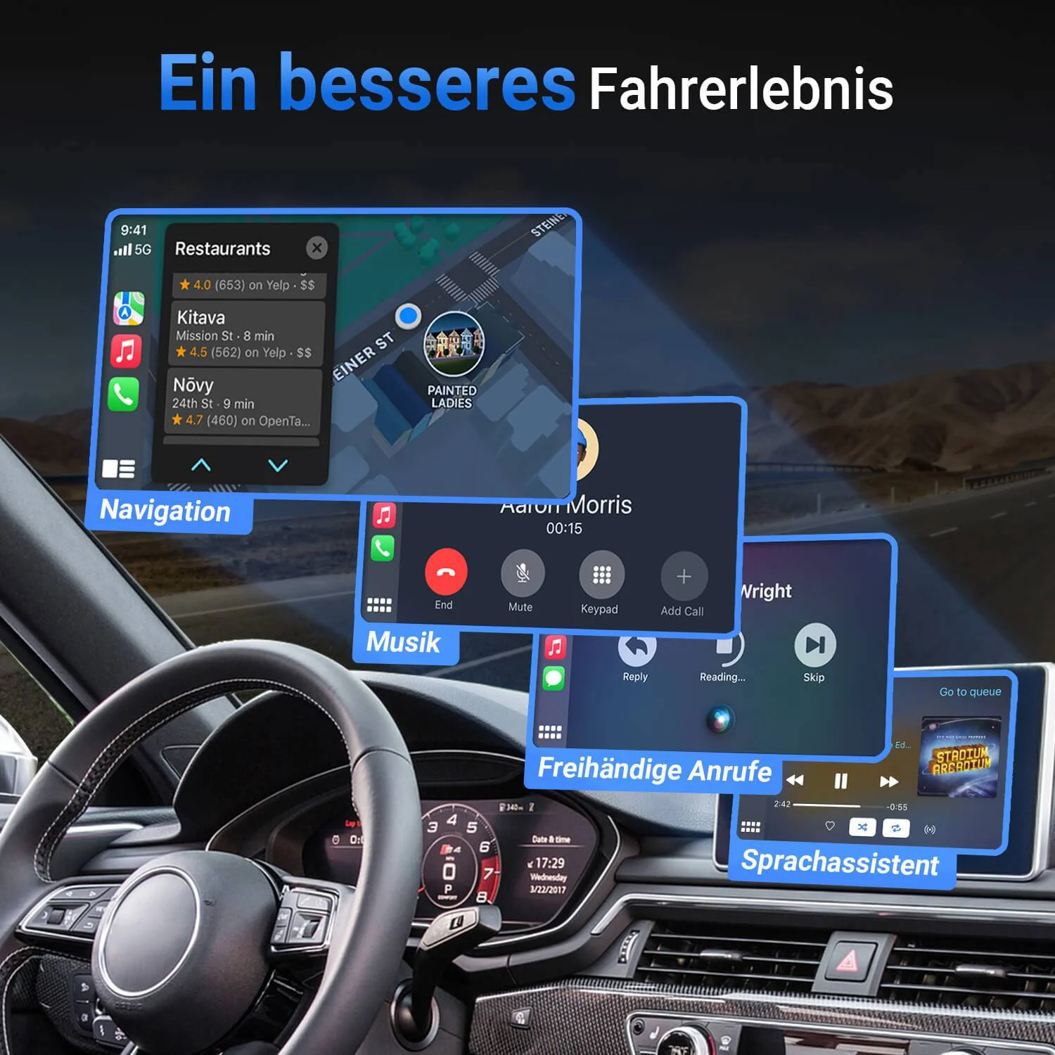 Ottocast® U2AIR Pro Wireless CarPlay Adapter - Image 4